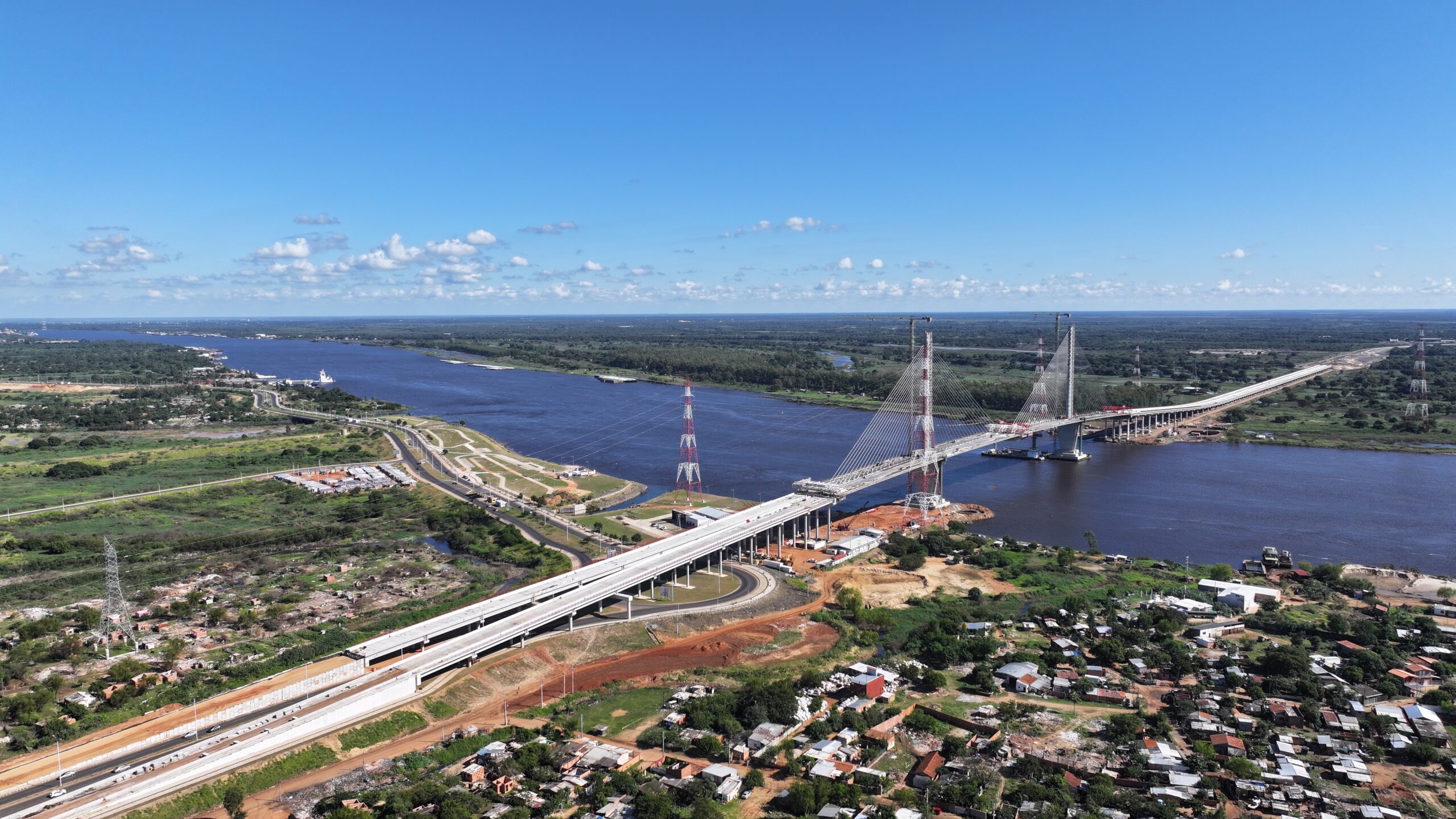 Referência fornecida da Ponte Héroes del Chaco